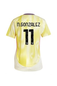 Fotbalové Dres Juventus Nicolas Gonzalez #11 Dámské Venkovní Oblečení 2024-25 Krátký Rukáv